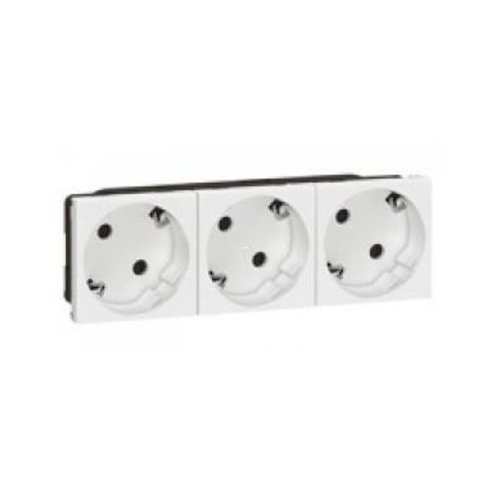Legrand Program Mosaic 3x2P+F cu șine (77253)