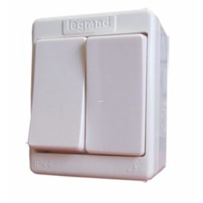   Întrerupător de tavan Legrand Kontallux IP44, alb KBI 2-105 CKV - 83905