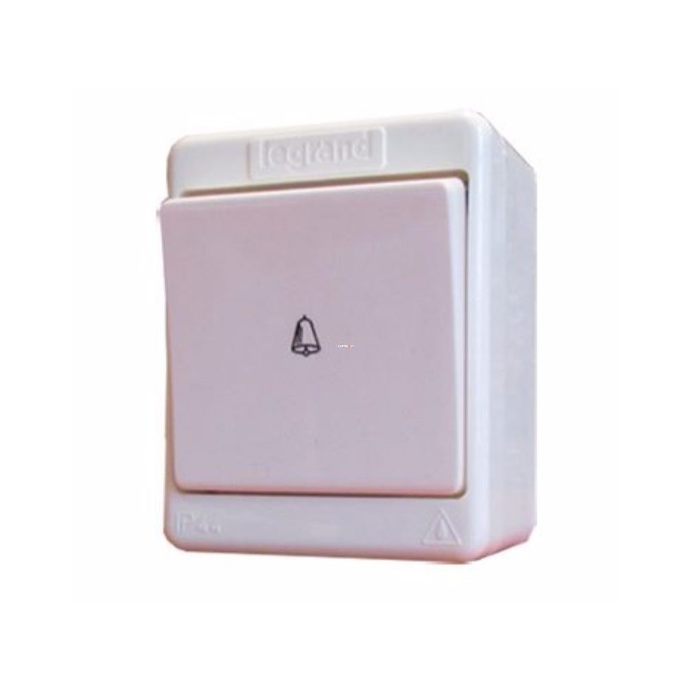 Legrand Kontállux IP44 cu sonerie cu un pol, alb KBI 2-N-101 CKV 083910