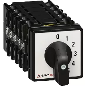  Ganz KK0-20-3720 Comutator de trepte, 20 A, cu 0 poziții, IP44, 2P