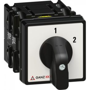   KK0-20-6003 Comutator fără poziție 0, comutator manual cu mâner 20A, marcaj 1-2, IP44, 2P, Ganz