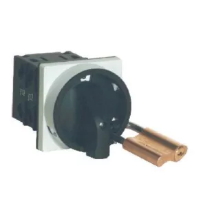   Ganz KKL0-20-6006 Comutator cu 3 poziții, comutator manual cu blocare, 20 A, inscripție 1-0-2, IP44, 3P