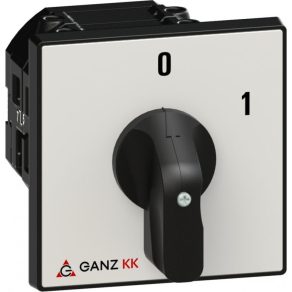   Comutator Ganz BE-KI, comutator manual cu mâner 80A, IP44, 3P (KK2-80-6002)