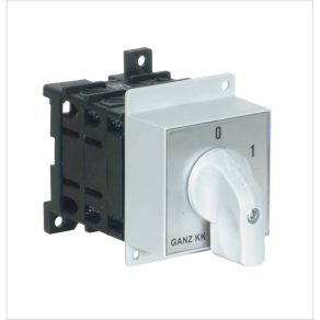   Comutator motor Ganz, comutator manual cu mâner 150A, comutator direcțional IP44 (KK4-150-6008)