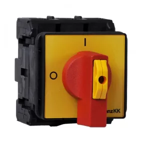   Întrerupător de urgență Ganz GK100 T204/04E 0-1 4P 100A pentru panou frontal p/s