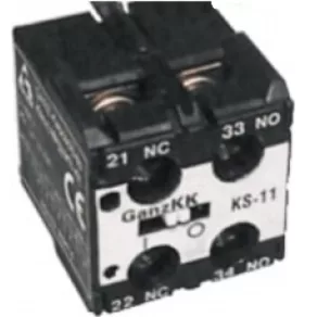 Contact auxiliar Ganz KS-11 pentru MK