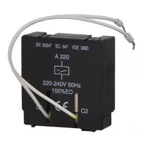   Dispozitiv de declanșare de tensiune Ganz 220-240 V U220 pentru GMV25