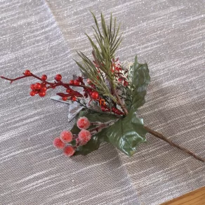   Decorațiune artificială de Crăciun cu zăpadă și stea, 25 cm