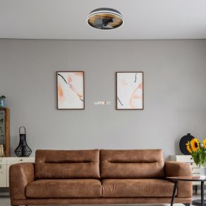   Lampă LED de tavan cu ventilator, reglabilă - Faustine Rábalux 71016