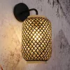 Lampă de perete din ratan - Adalla Rábalux 71091