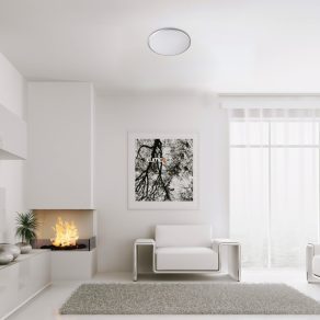   Lampă LED de tavan în culoarea alb-argintiu, 27 cm - Engon Rábalux 71127