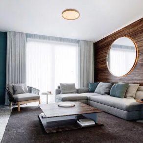   Lampă LED pentru tavan cu efect de lemn - Leana-2 Rábalux 71144