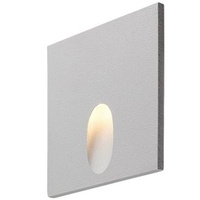   Lampă LED pentru iluminatul exterior al scărilor încastrate, 3W, albă - Boven Rábalux 071170