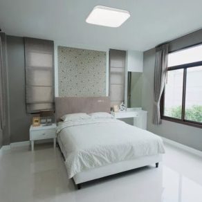   Lampă LED de tavan cu dungi argintii, 33 cm - Oscar-2 Rábalux 71180