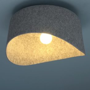 Lampă de tavan din pâslă, 40 cm - Farelia Rábalux 71189