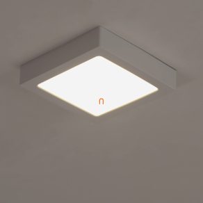   Lampă LED pătrată pentru tavan, lumină albă caldă, 15W, alb - Shaun 2 Rábalux 071208