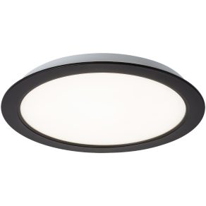   Panou LED încastrat în tavan, lumină albă rece, 6W, negru - Shaun 2 Rábalux 071241