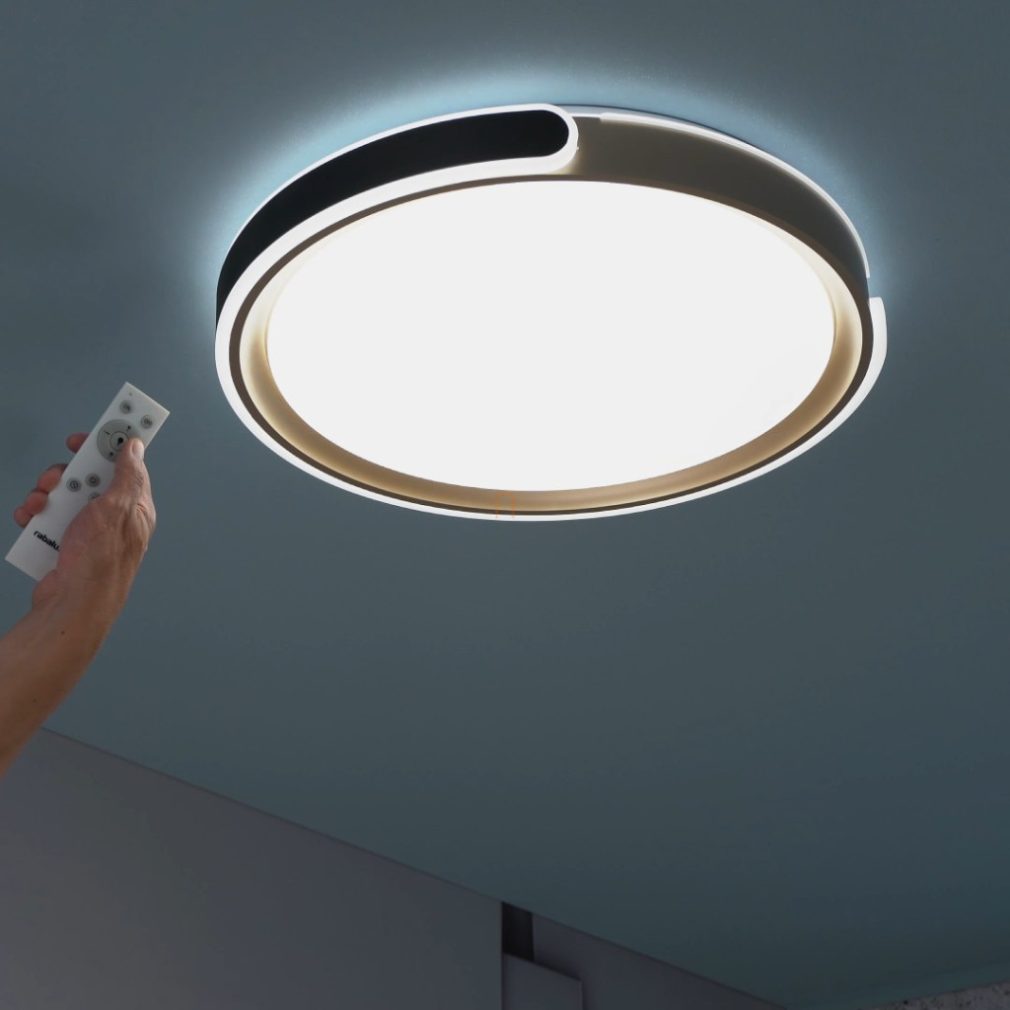 Lampa LED de tavan cu telecomandă, 50 cm - Jindri Rábalux 71292