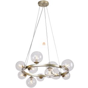   Candelabru modern în culoarea auriu cu 11 socluri - Aslov Rábalux 71300