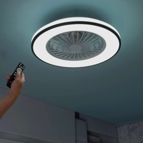   Lampă LED de tavan cu telecomandă și ventilator, 48 cm - Dalfon 2 Rábalux 71331