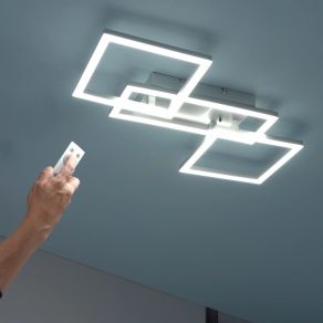 Lampă LED de tavan cu telecomandă - Ellinor Rábalux 71382