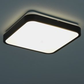   Lampă LED reglabilă pentru tavan, negru, 29x29 cm - Alenzo Rábalux 71432