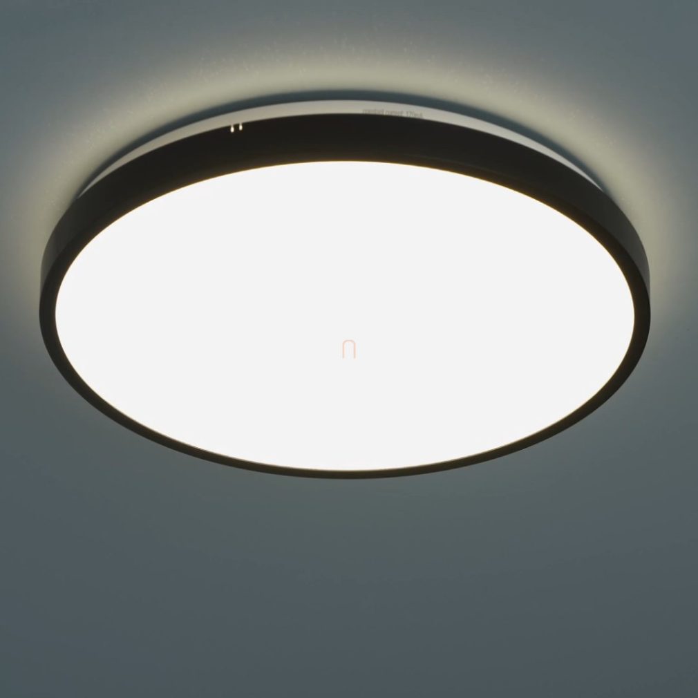 Szabályozható mennyezeti LED lámpa fekete színben, 42 cm - Alenzo Rábalux 71439