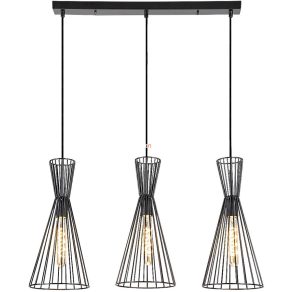 Lampă suspendată, 3 prize - Leandros Rábalux 72006