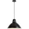 Lampă suspendată în negru - Wilbour Rábalux 72013