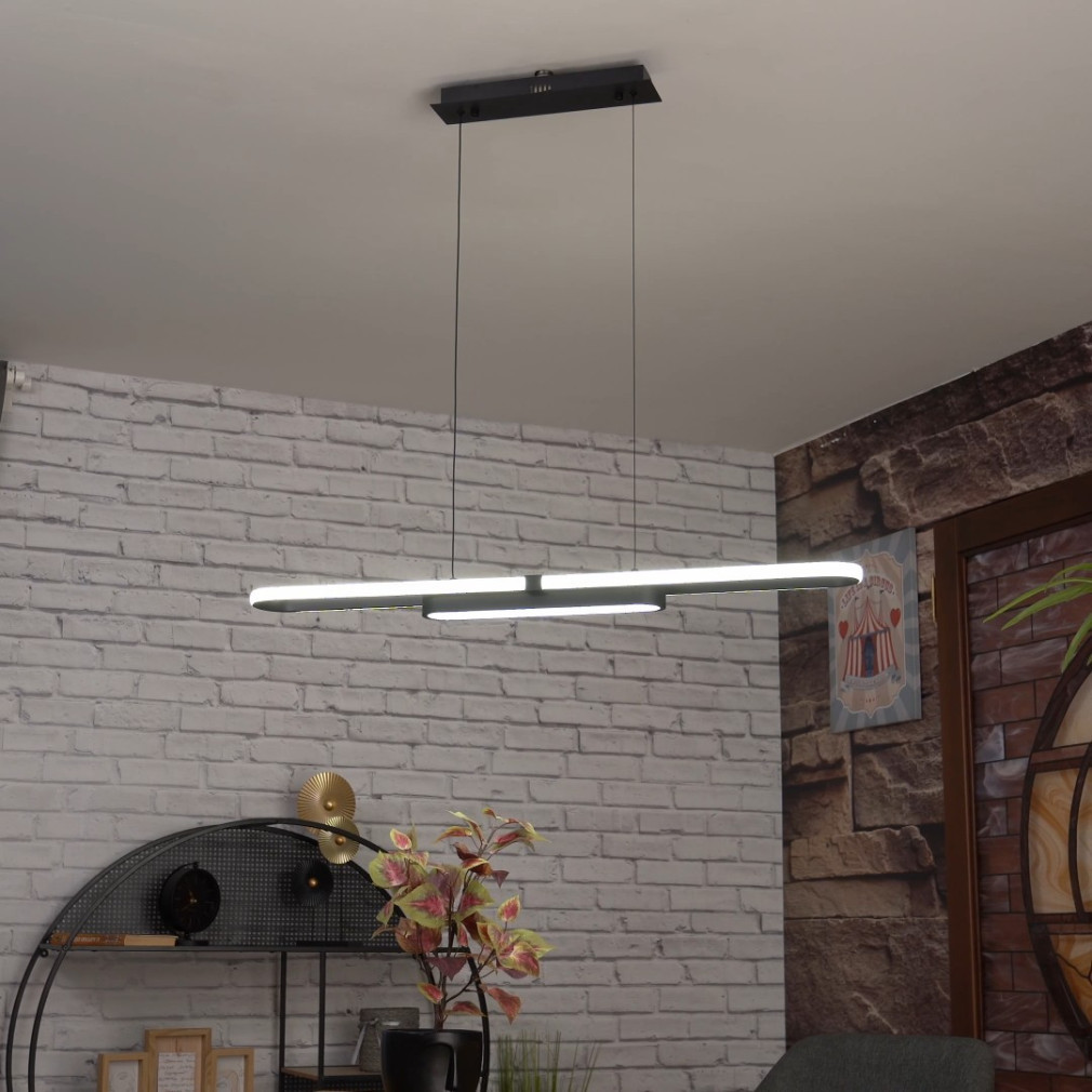 Lampa suspendată cu LED negru - Contessa Rábalux 72030