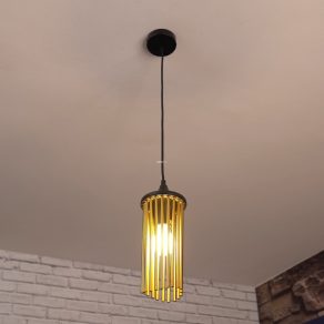 Lampă suspendată în culoarea auriu - Roxas Rábalux 72151