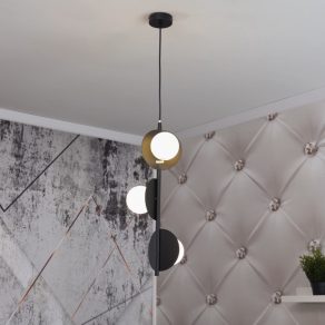   Lampă suspendată de designer cu 3 socluri - Jules Rábalux 72224