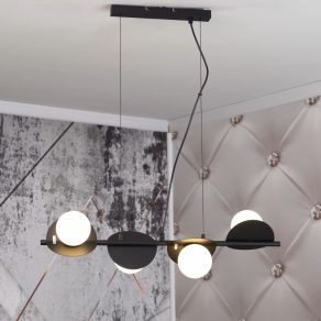   Lampă suspendată de designer cu 4 socluri - Jules Rábalux 72225