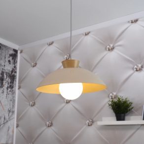   Lampă suspendată în culoarea bej, 30 cm - Golnar Rábalux 72230