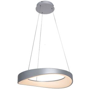   Lampă suspendată LED argintie, 52 cm - Iliana Rábalux 72236