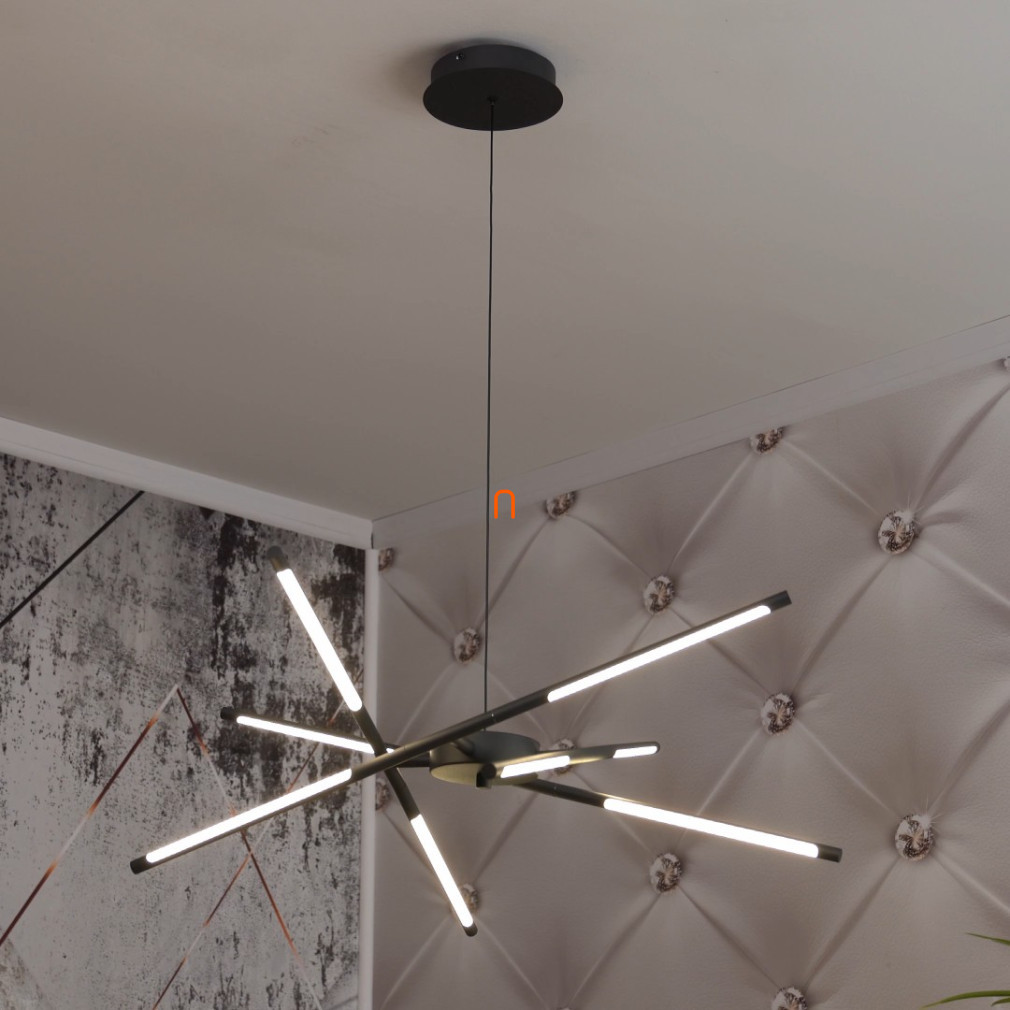 Lampa suspendată modernă cu LED-uri, negru - Henli Rábalux 72237