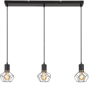 Lampă suspendată cu 3 socluri - Fran Rábalux 72242