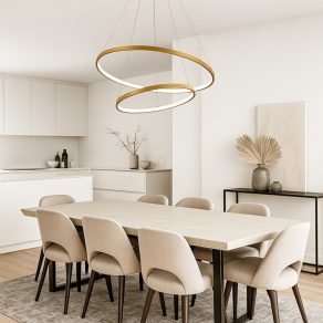   Lampă LED suspendată reglabilă, reglabilă - Beliza Rábalux 72348 3000-6500 K, 6100 lm, 75 W, cu intensitate reglabilă, funcție de lumină de veghe