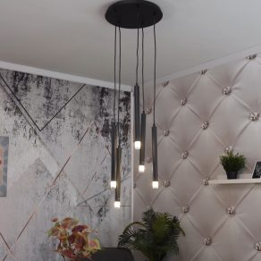   Lampă suspendată minimalistă cu 5 socluri - Ramira Rábalux 72360