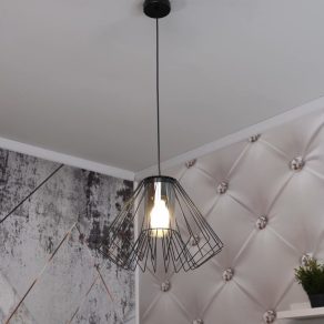 Lampă suspendată cu grilaj - Emerencia Rábalux 72372