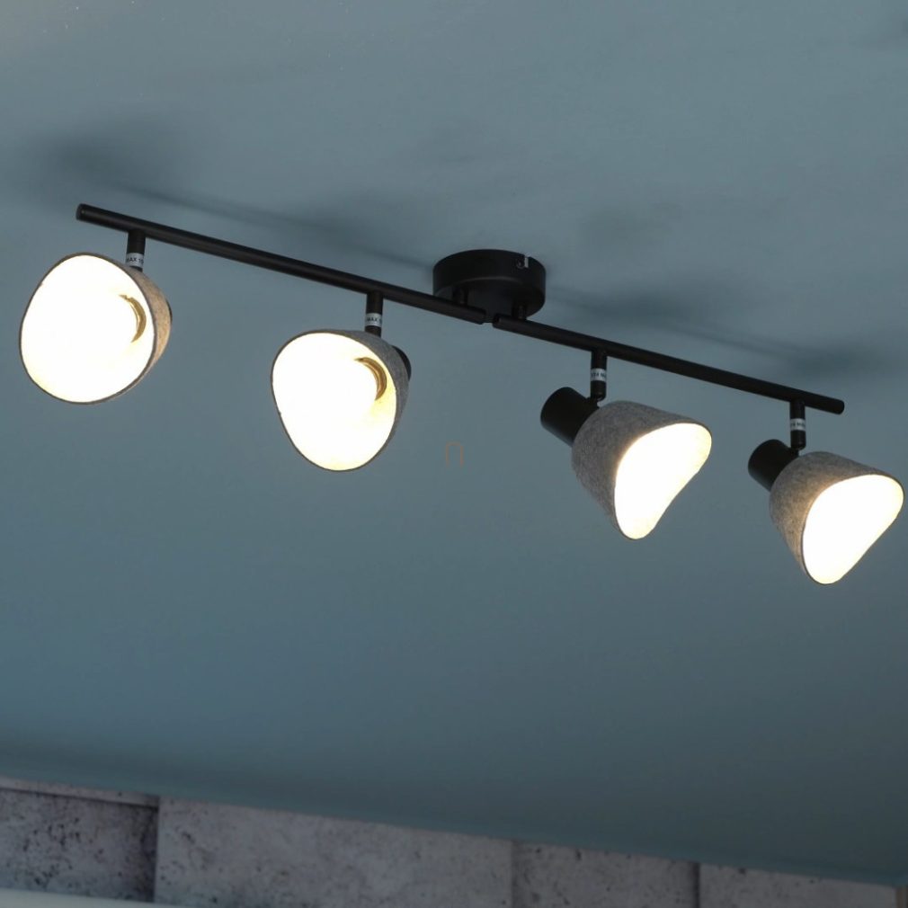 Lampa cu spot din fetru cu 4 socluri - Farelia Rábalux 73008