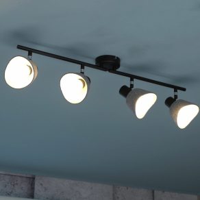   Lampă spot din pâslă cu 4 socluri - Farelia Rábalux 73008