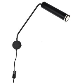 Spot de perete, negru - Senobia Rábalux 73041