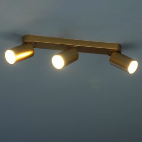   Lampă spot în culoarea auriu cu 3 socluri - Mirina Rábalux 73077