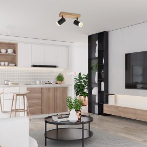 Spot de tavan negru, cu două prize - Toras Rábalux 73122