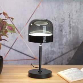   Lampă LED de masă cu control tactil, abajur din sticlă - Xelira Rábalux 74037