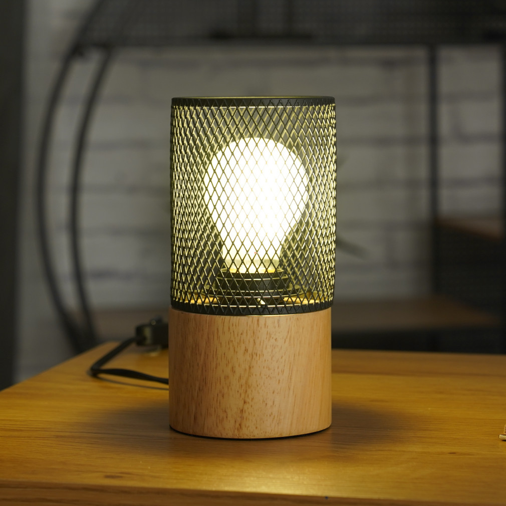Lampa de masă cu rețea, 19 cm - Callum Rábalux 74040, cu 1xE27 soclu