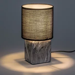   Lampă de masă cu aspect de marmură, 22 cm - Nalisa Rábalux 74068 cu 1 soclu E14