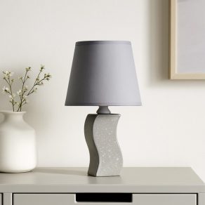   Lampă de masă din ceramică, 34 cm - Dayami Rábalux 74073 cu soclu 1xE14