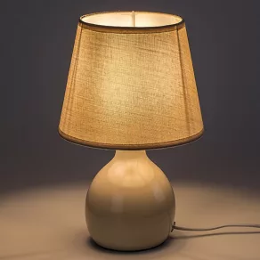   Lampă de masă din ceramică, 26 cm - Ingrid Rábalux 74076 cu 1 soclu E14